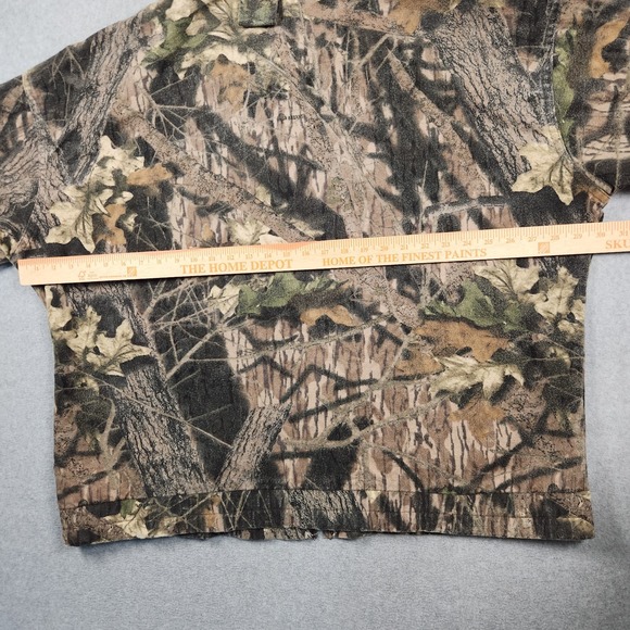 Vintage Mossy Oak Camo Jacket 2XL Breakup Full Zip Bomber Hunting Pockets USA - Picture 11 of 12